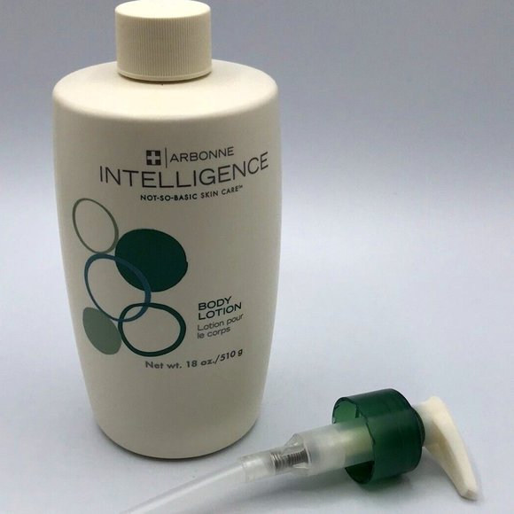 Arbonne Intelligence Body Lotion Not so Basic Skin Care 18 oz 510 g